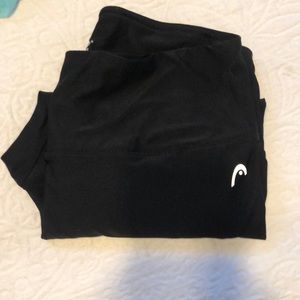 Black workout leggings